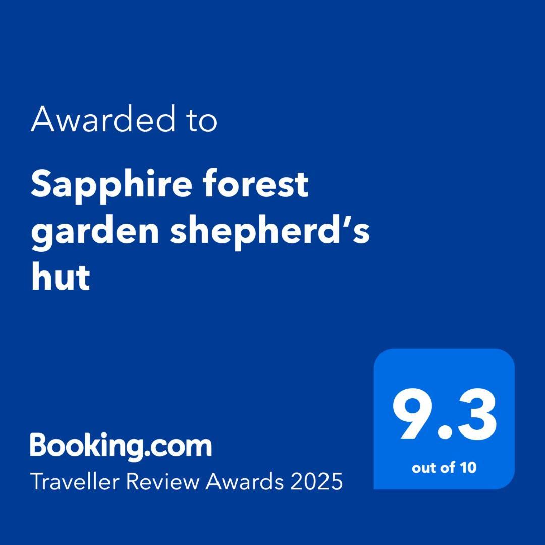 Sapphire Forest Garden Shepherd'S Hut Church Stretton Zewnętrze zdjęcie
